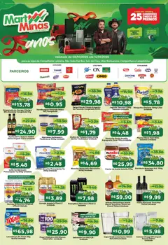 Pré-visualização Mart Minas ofertas válida a partir de 08/10/2026