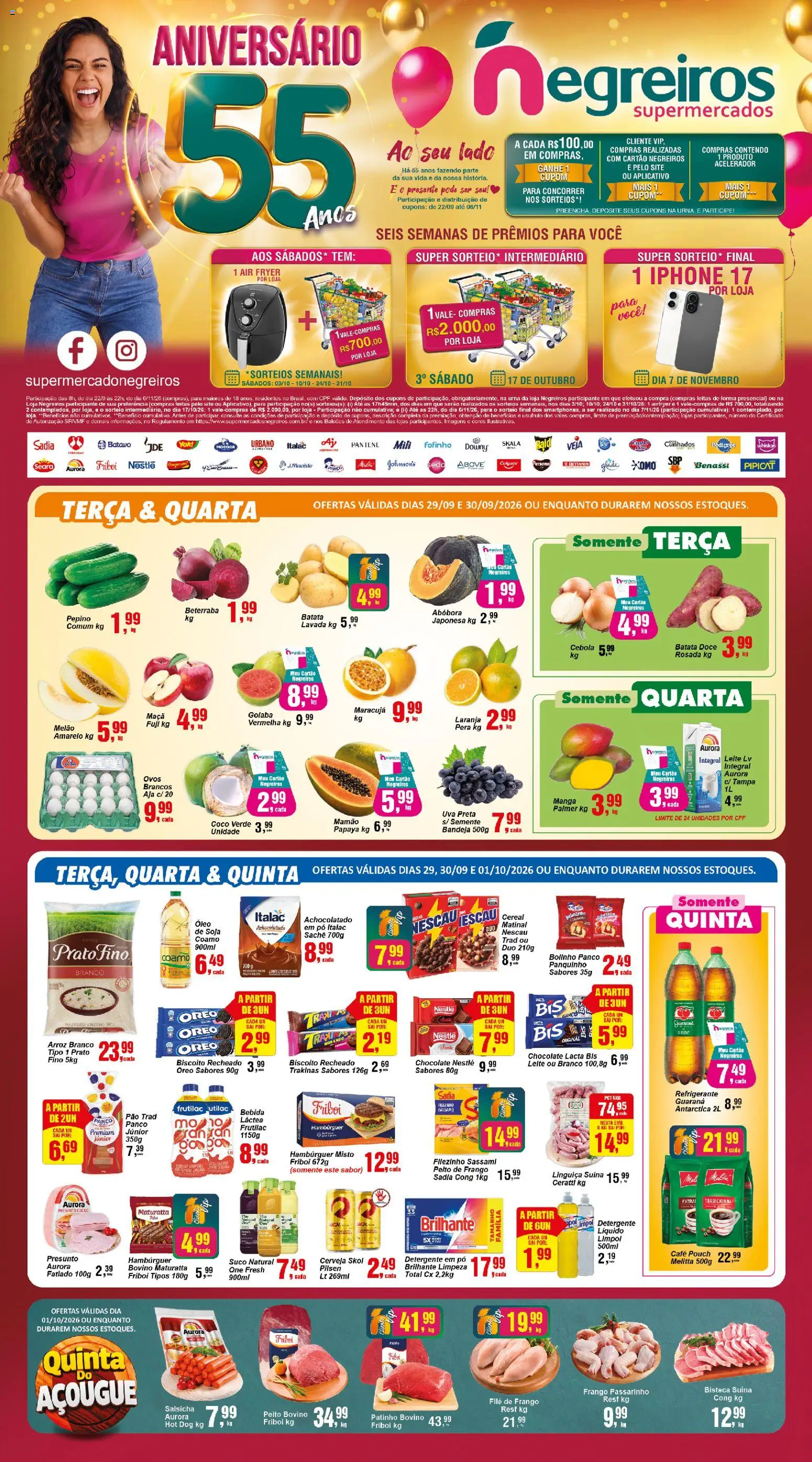 Negreiros - Ofertas da semana - página 1- válido a partir de 29/09/2026
