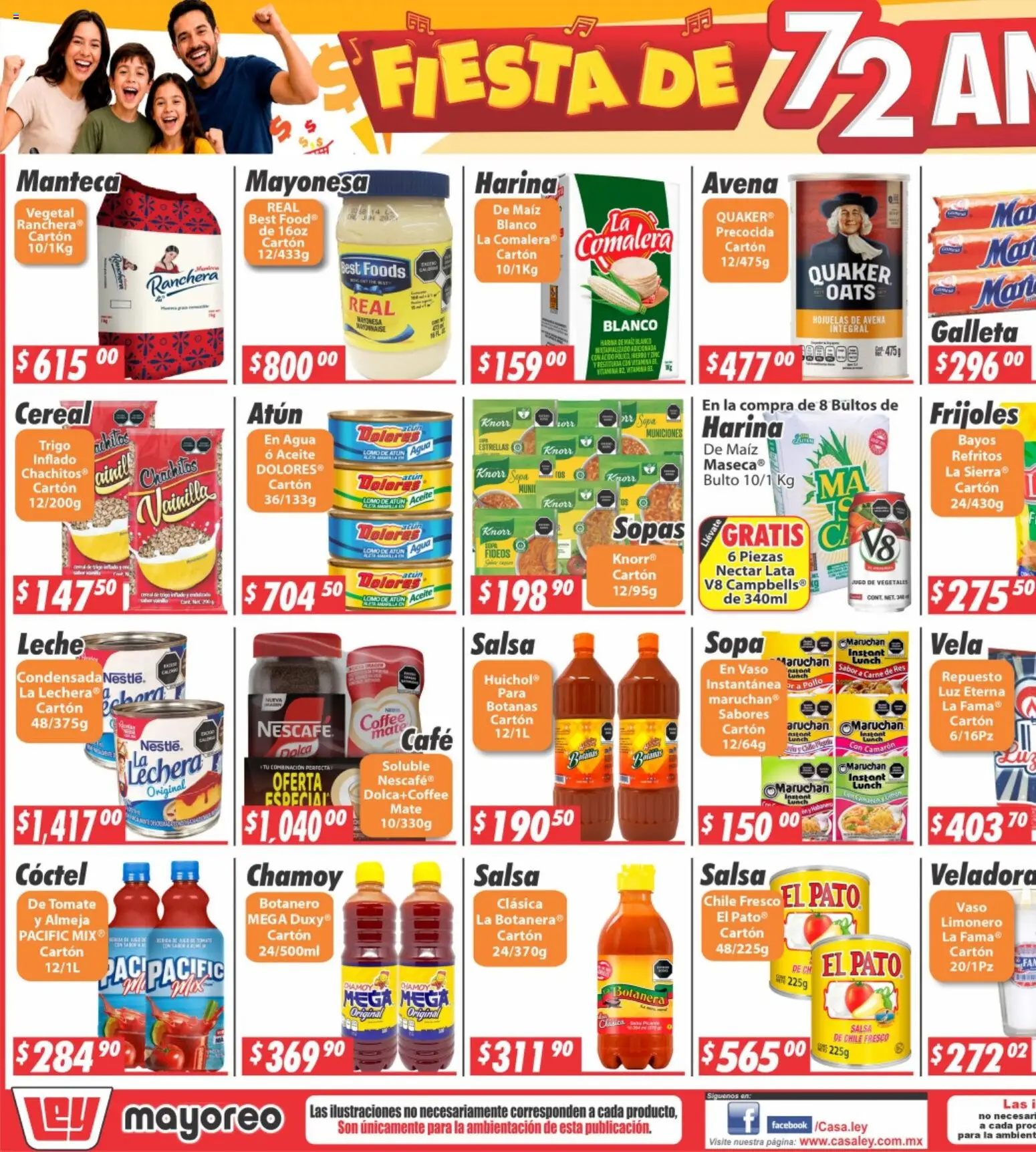 Casa Ley folleto - página 1- válido desde 05/10/2026