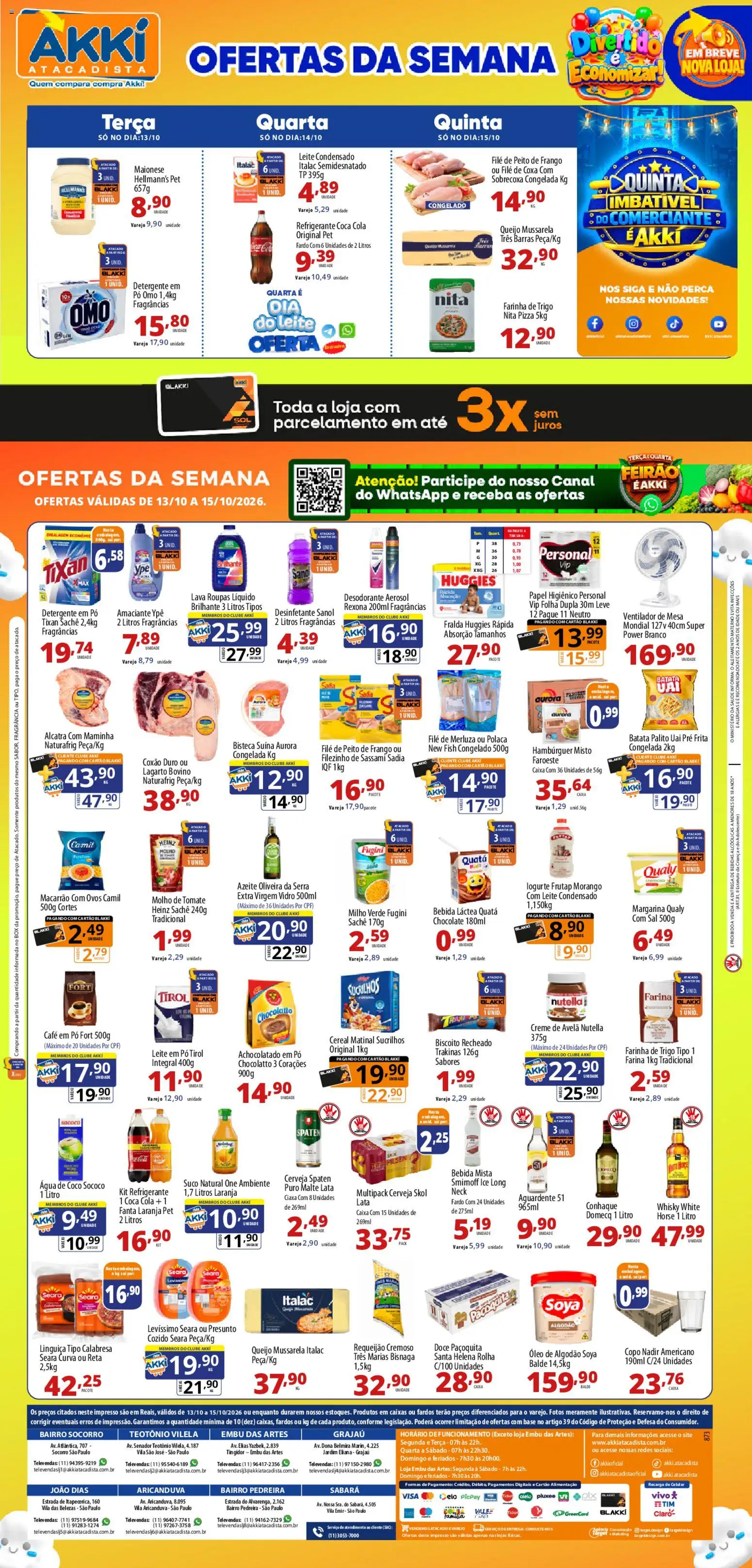 Akki Atacadista - Ofertas da semana - página 1- válido a partir de 13/10/2026
