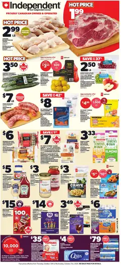 Preview Independent Grocer weekly flyer / circulaire valid from Oct 15, 2026