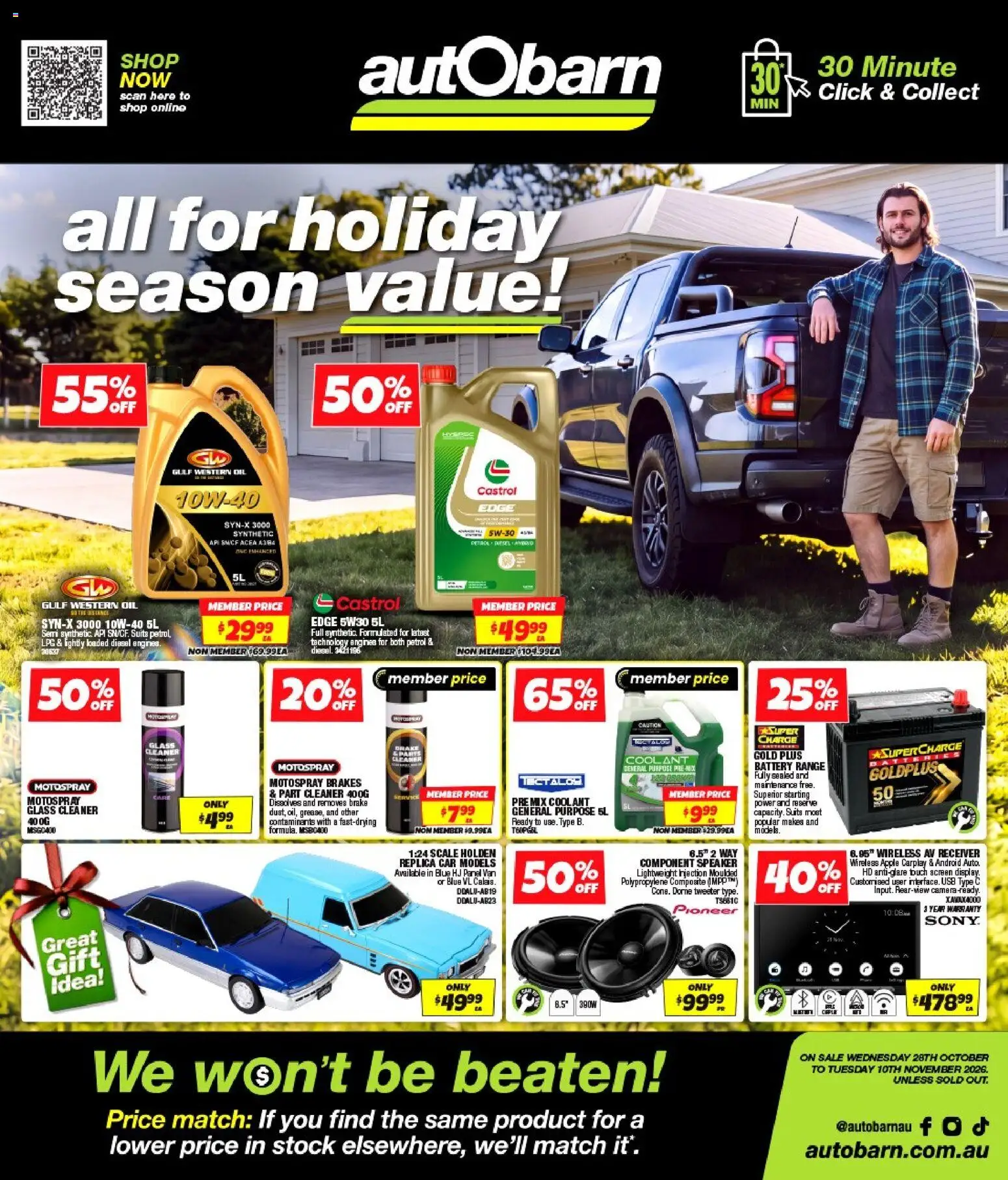 Autobarn catalogue - page 1- valid from 28/10/2026