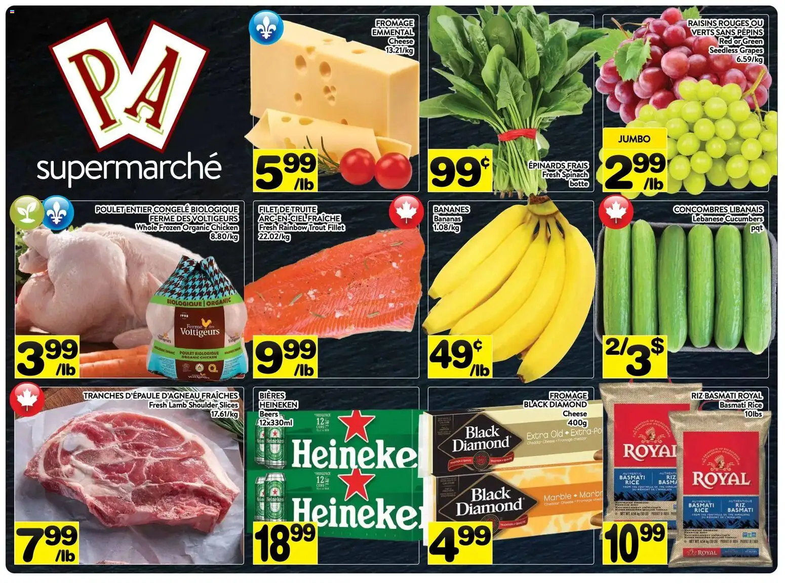 Pa Supermarché weekly flyer / circulaire - page 1- valid from Oct 26, 2026