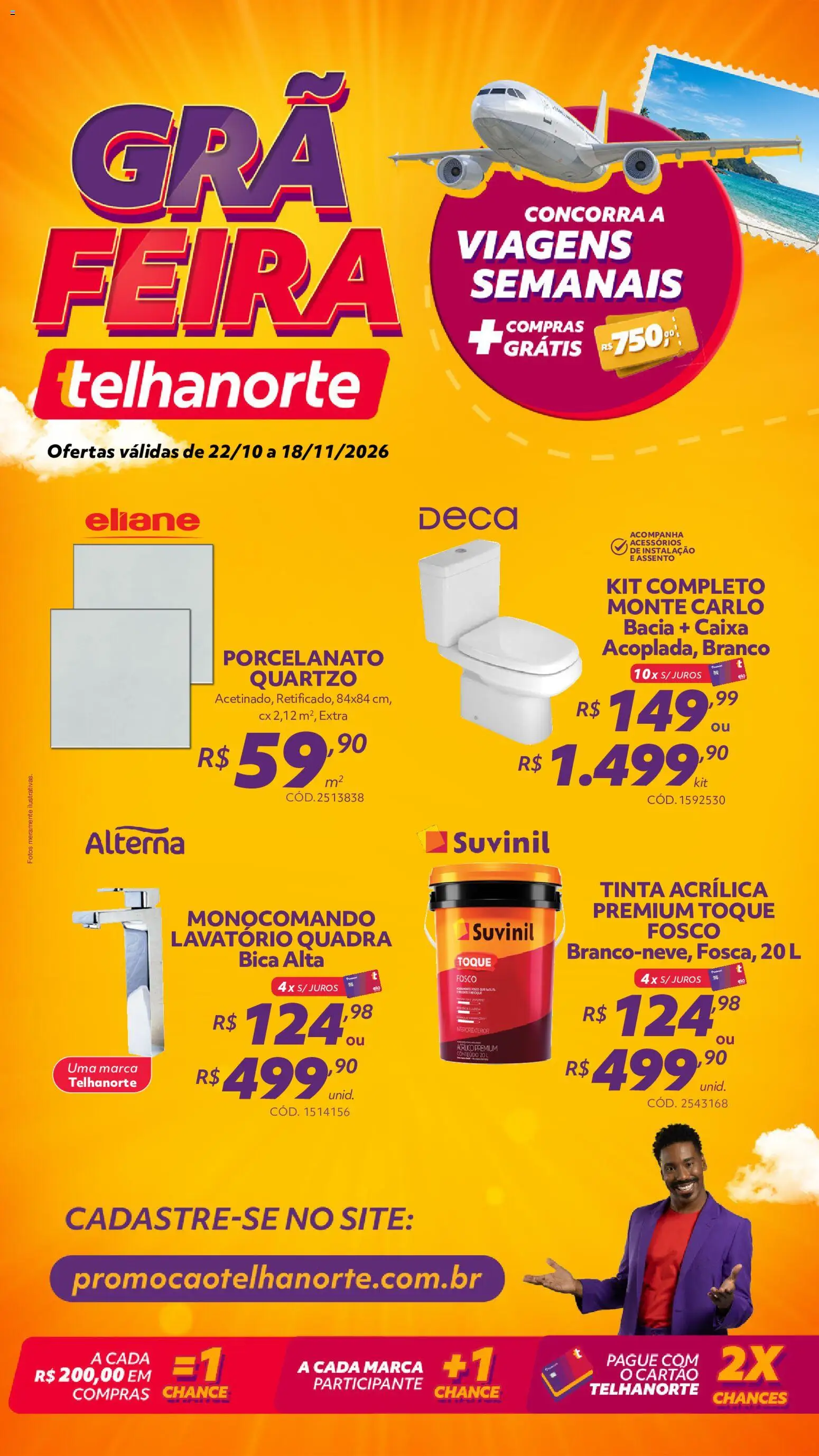 Telhanorte - Ofertas atuais - página 1- válido a partir de 22/10/2026
