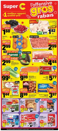 Preview Super C weekly flyer / circulaire valid from Oct 15, 2026
