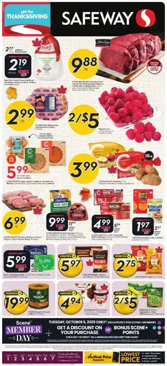 Preview Safeway weekly flyer / circulaire valid from Oct 1, 2026