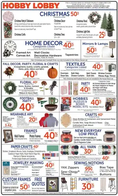 Preview Hobby Lobby Weekly Ad valid from 10/11/2026