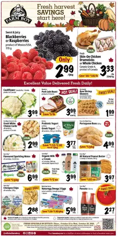 Preview Farm Boy weekly flyer / circulaire valid from Oct 22, 2026