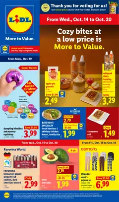 Preview Lidl Weekly Ad valid from 10/14/2026