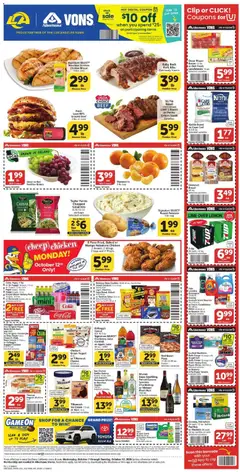 Preview Vons Weekly Ad valid from 10/07/2026