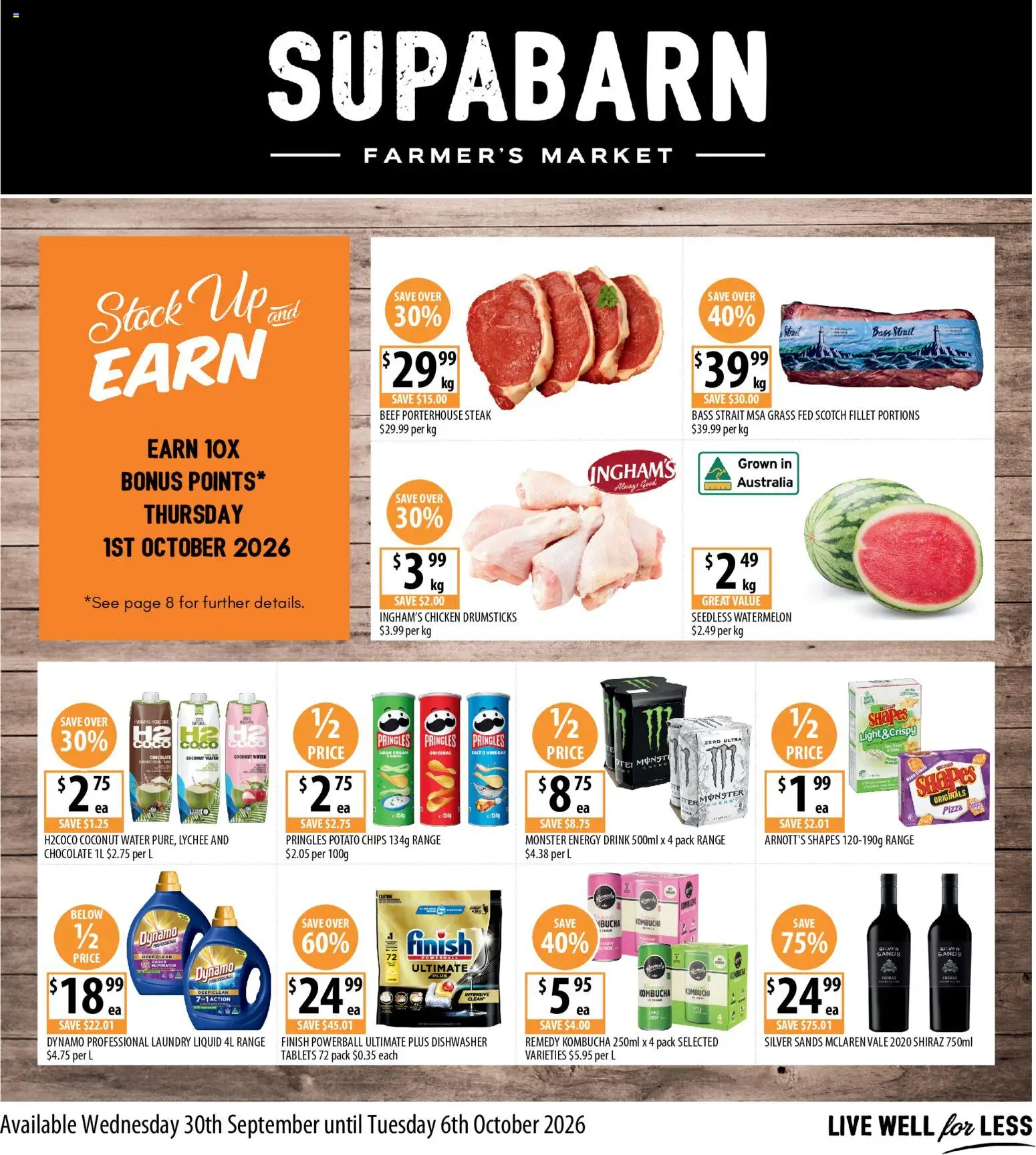 Supabarn catalogue - page 1- valid from 30/09/2026