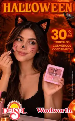 Del Sol y Woolworth catálogo Halloween válido desde 22/10/2026