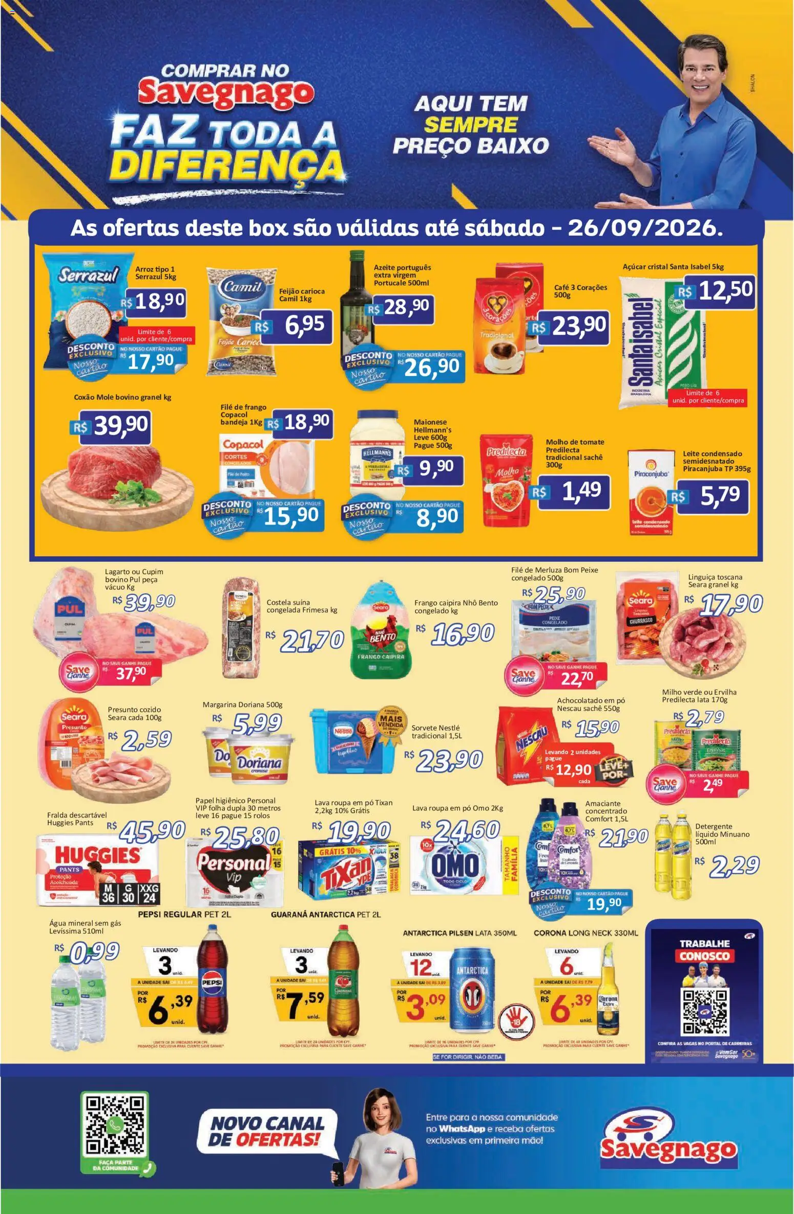 Savegnago - Ofertas da semana - página 1- válido a partir de 24/09/2026
