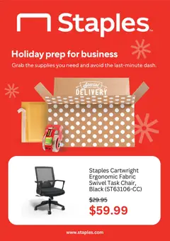 Preview Staples Weekly Ad valid from 10/18/2026