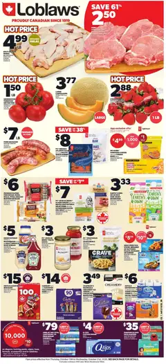 Preview Loblaws weekly flyer / circulaire valid from Oct 15, 2026