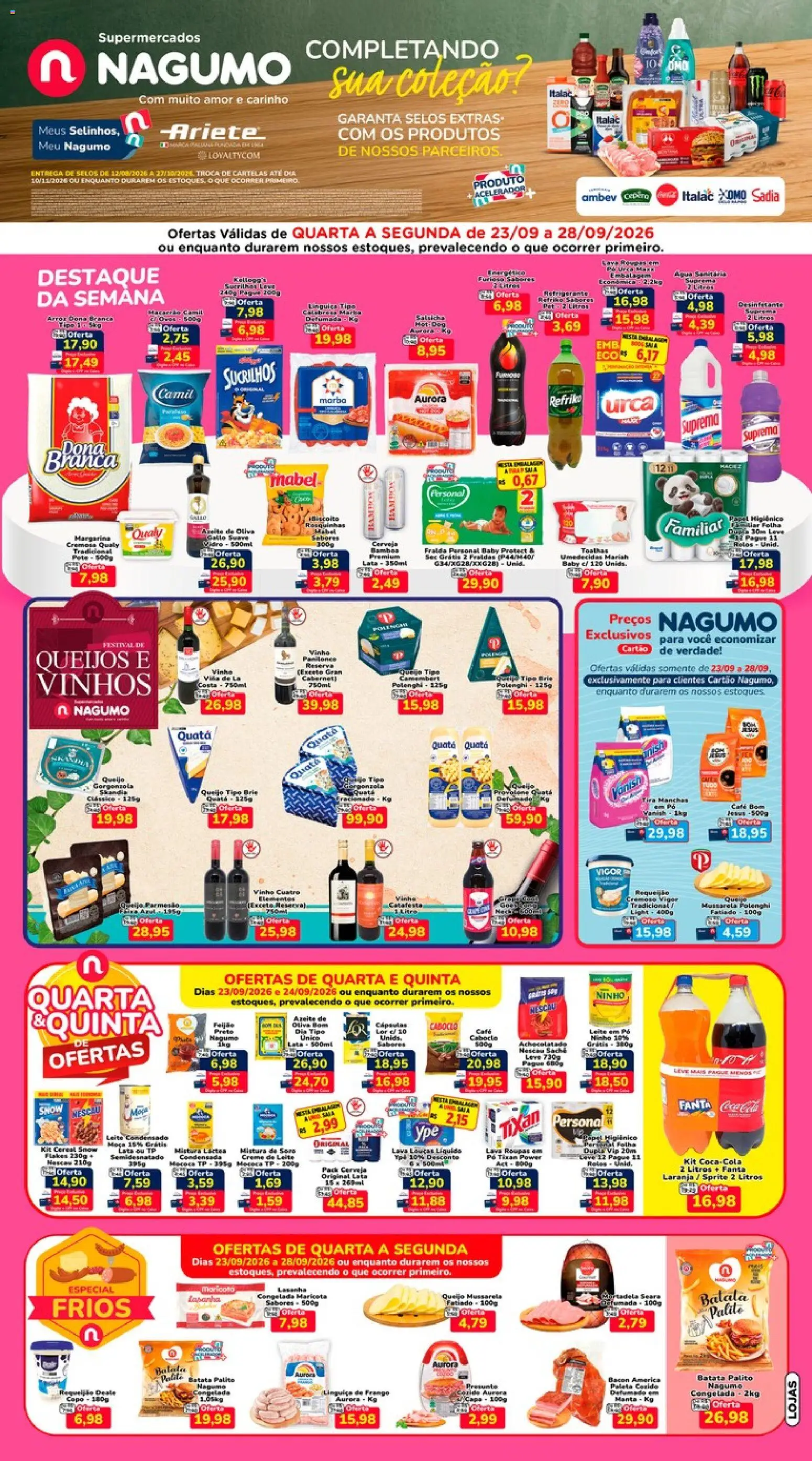 Nagumo - Ofertas da semana - página 1- válido a partir de 23/09/2026

