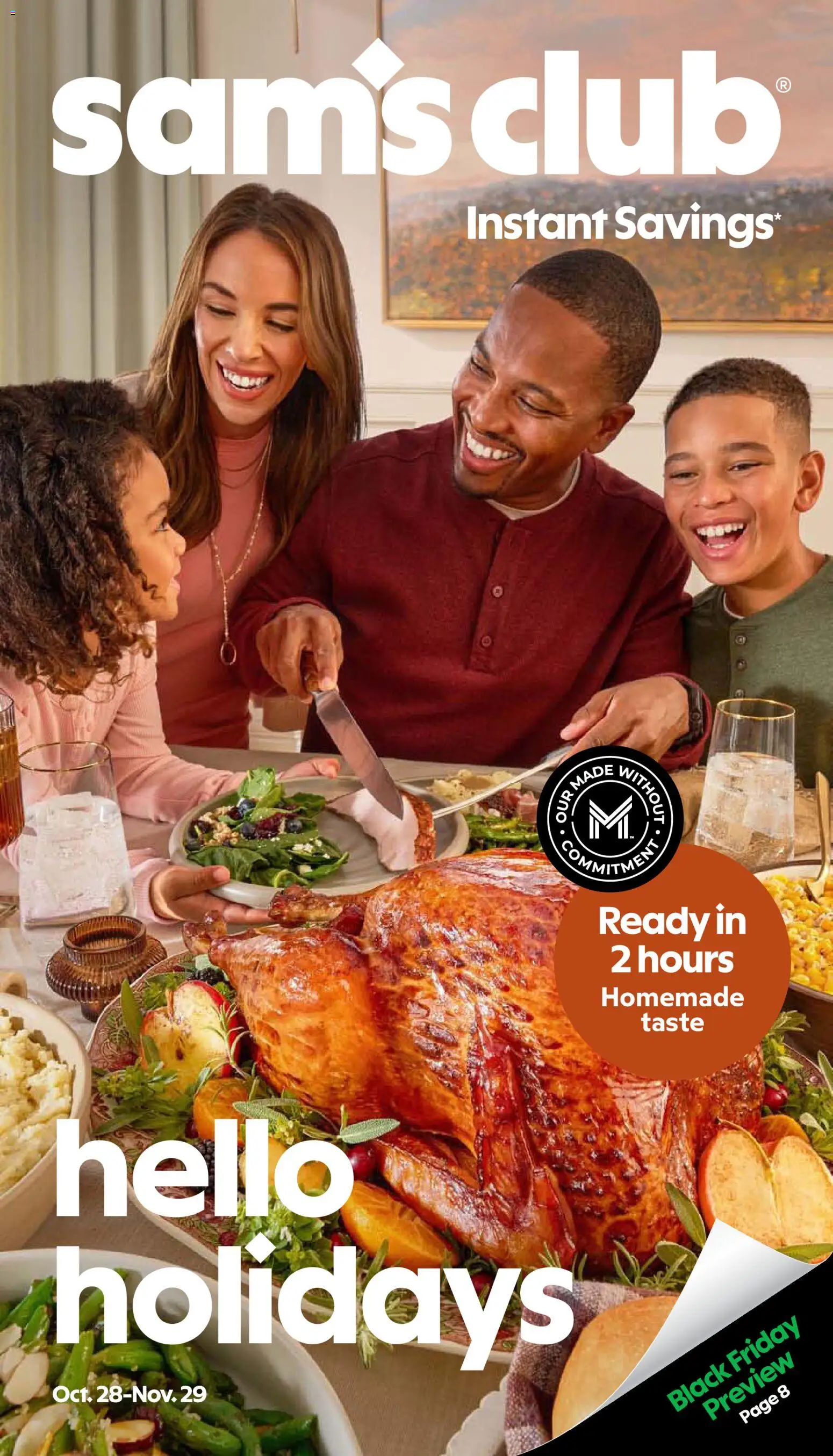 Sam's Club Black Friday - page 1- valid from 10/22/2026