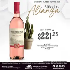 Bodegas Alianza catálogo Viñedos Alianza válido desde 05/10/2026