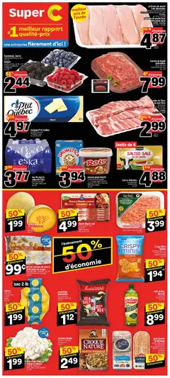 Preview Super C weekly flyer / circulaire valid from Oct 1, 2026