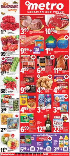 Preview Metro weekly flyer / circulaire valid from Oct 1, 2026