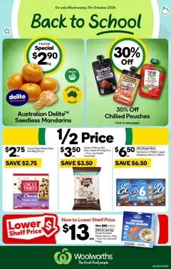 Woolworths catalogue preview - valid from 07/10/2026