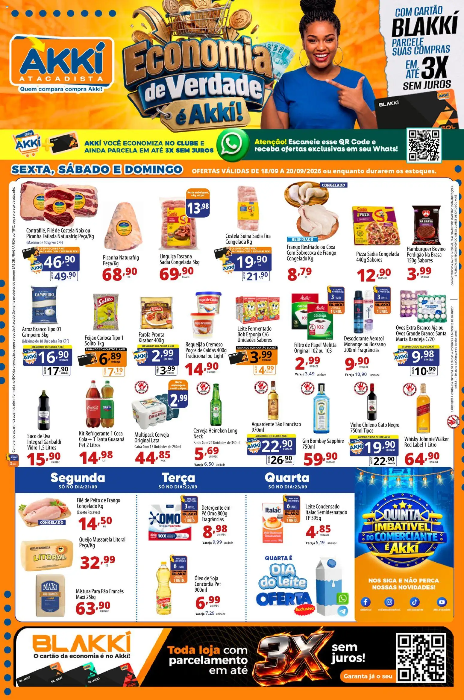 Akki Atacadista - Ofertas da semana - página 1- válido a partir de 18/09/2026
