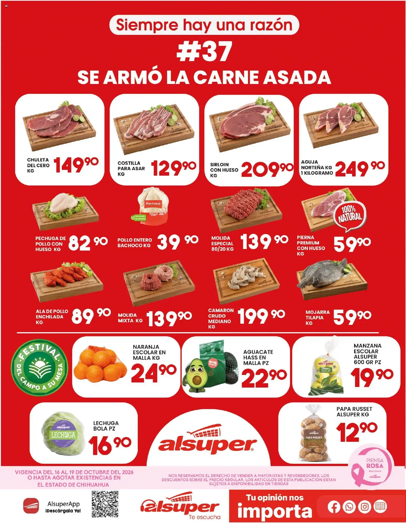 Alsuper folleto - página 1- válido desde 16/10/2026