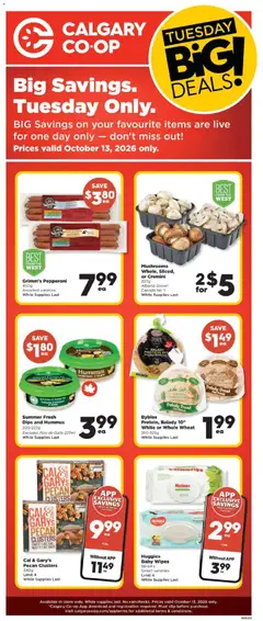 Preview Calgary Co-op weekly flyer / circulaire valid from Oct 8, 2026