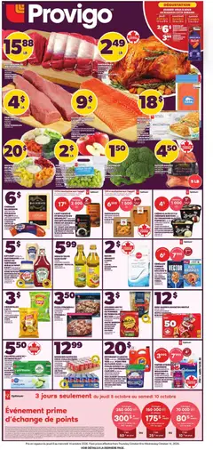 Preview Provigo weekly flyer / circulaire valid from Oct 8, 2026