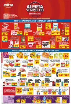 Pré-visualização Extra ofertas Fim de semana Mercado válida a partir de 25/09/2026