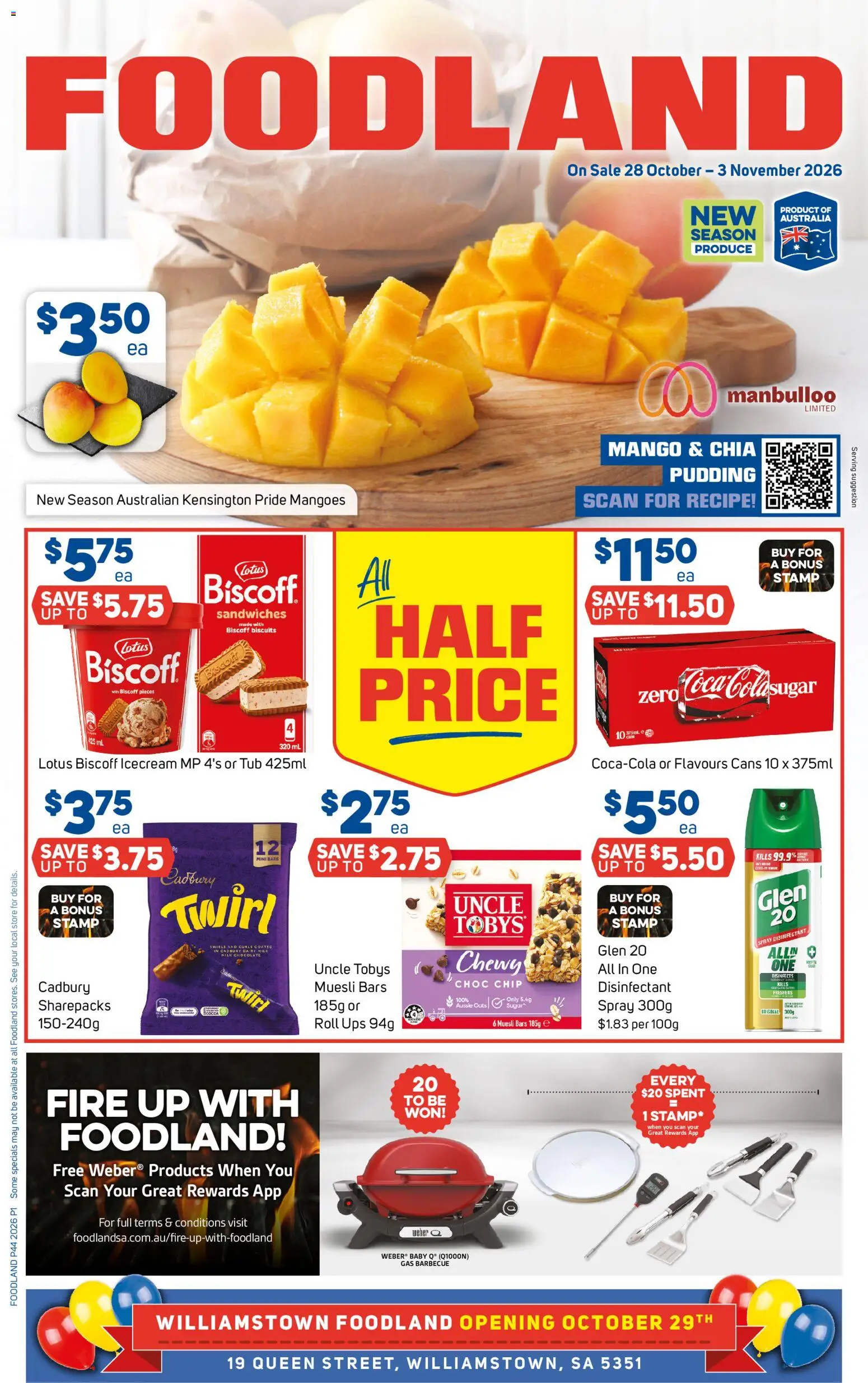 Foodland catalogue - page 1- valid from 28/10/2026
