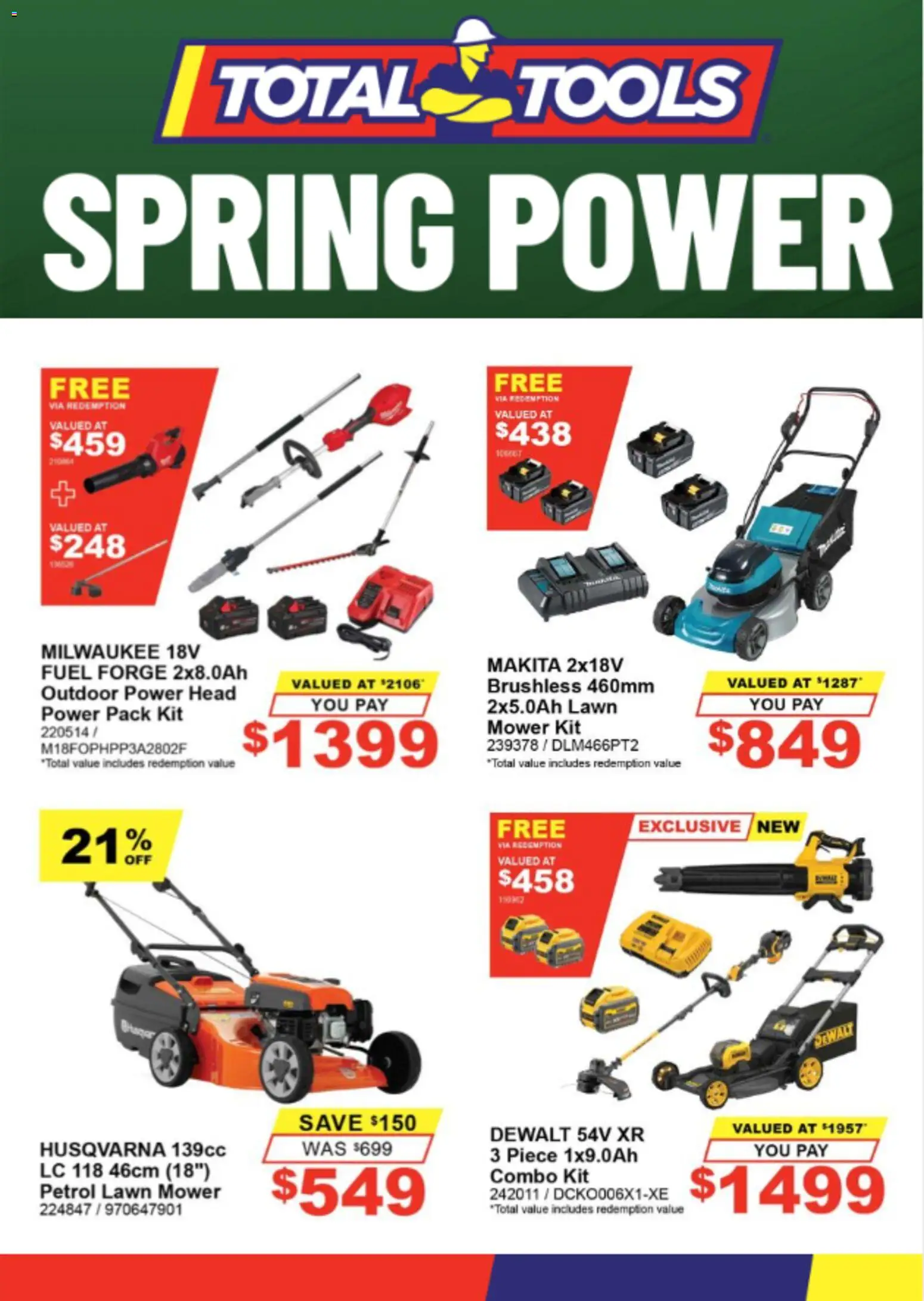 Total Tools catalogue - page 1- valid from 01/10/2026
