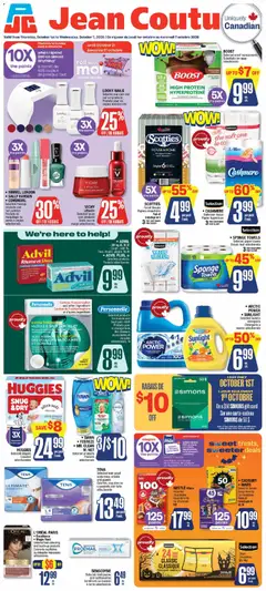 Preview Jean Coutu weekly flyer valid from Oct 1, 2026