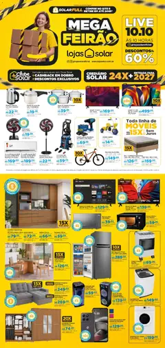 Pré-visualização Lojas Solar - Ofertas atuais válida a partir de 01/10/2026
