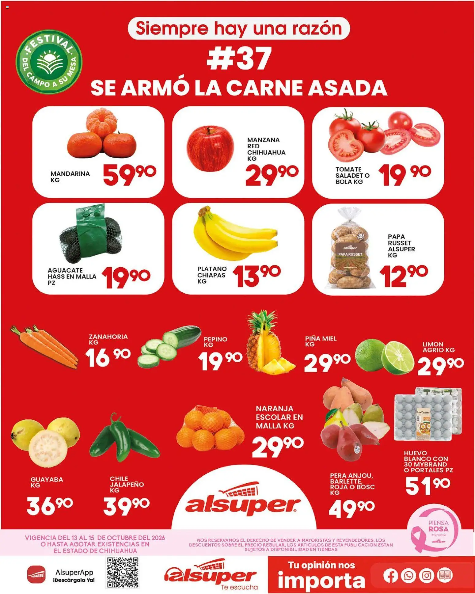 Alsuper folleto - página 1- válido desde 13/10/2026