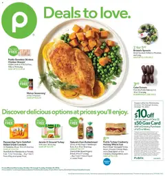 Preview Publix Weekly Ad valid from 10/14/2026