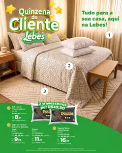 Pré-visualização Lebes ofertas Quinzena do Cliente válida a partir de 01/09/2026