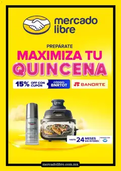 Mercado Libre catálogo válido desde 30/09/2026