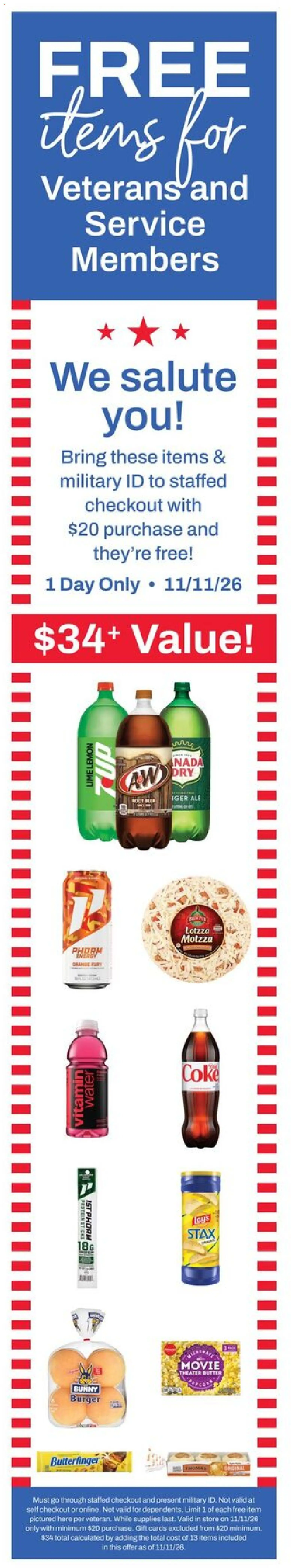 Schnucks Weekly Ad - page 1- valid from 11/04/2026