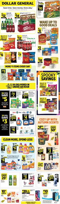 Preview Dollar General Weekly Ad valid from 10/04/2026