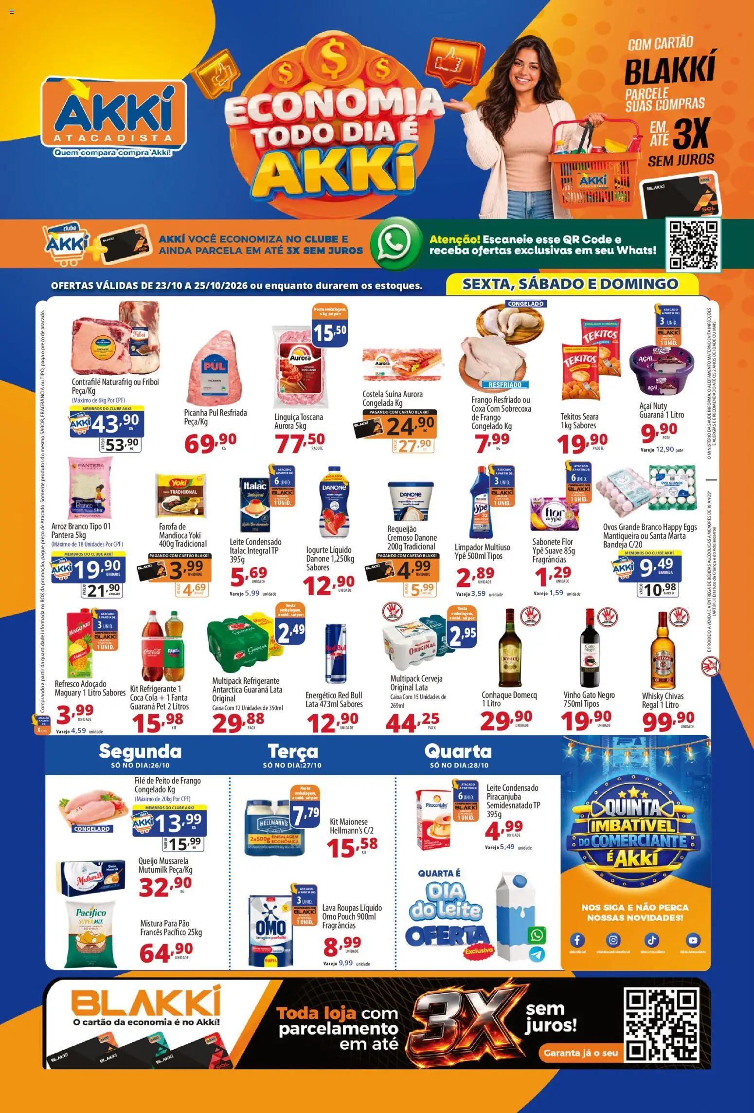 Akki Atacadista - Ofertas da semana - página 1- válido a partir de 23/10/2026
