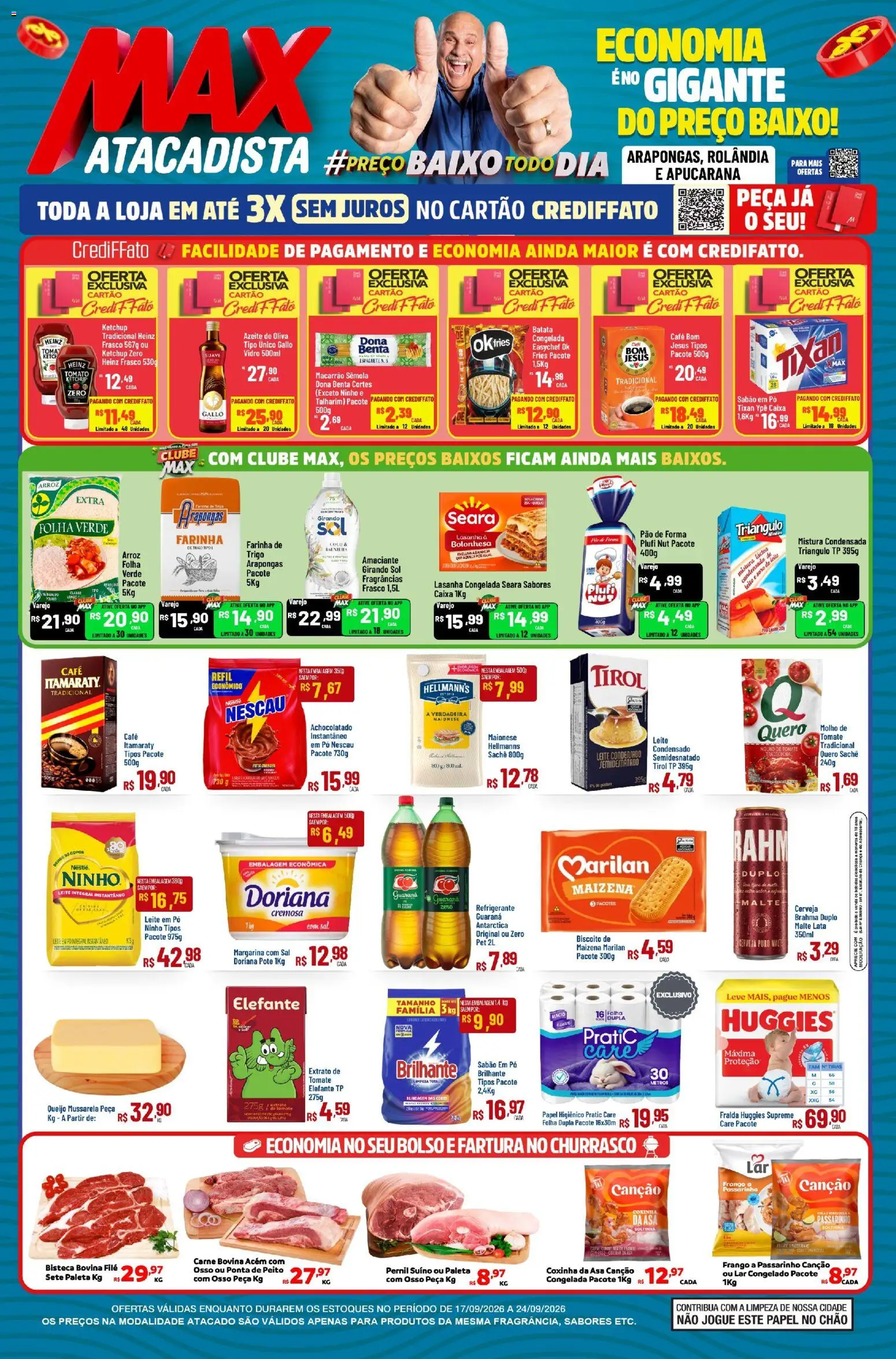 Max Atacadista - Ofertas da semana - página 1- válido a partir de 17/09/2026
