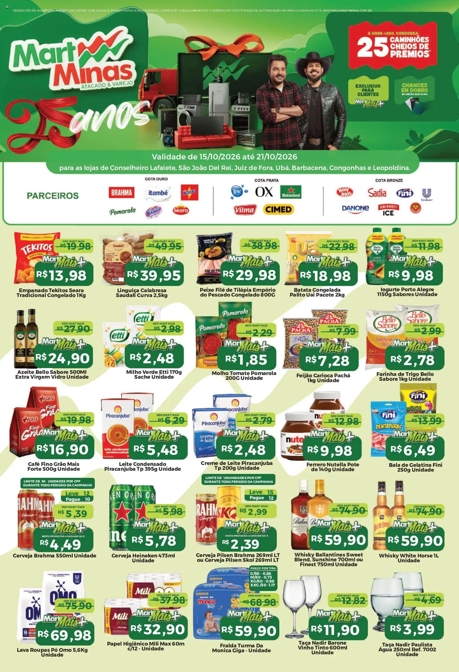 Mart Minas ofertas - página 1- válido a partir de 15/10/2026
