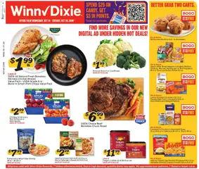 Preview Winn Dixie Weekly Ad valid from 10/14/2026