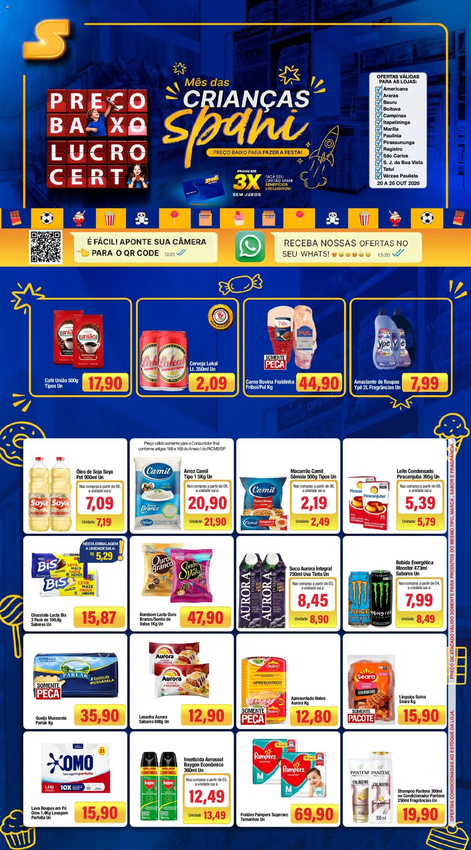 Spani Atacadista - Ofertas da semana - página 1- válido a partir de 20/10/2026
