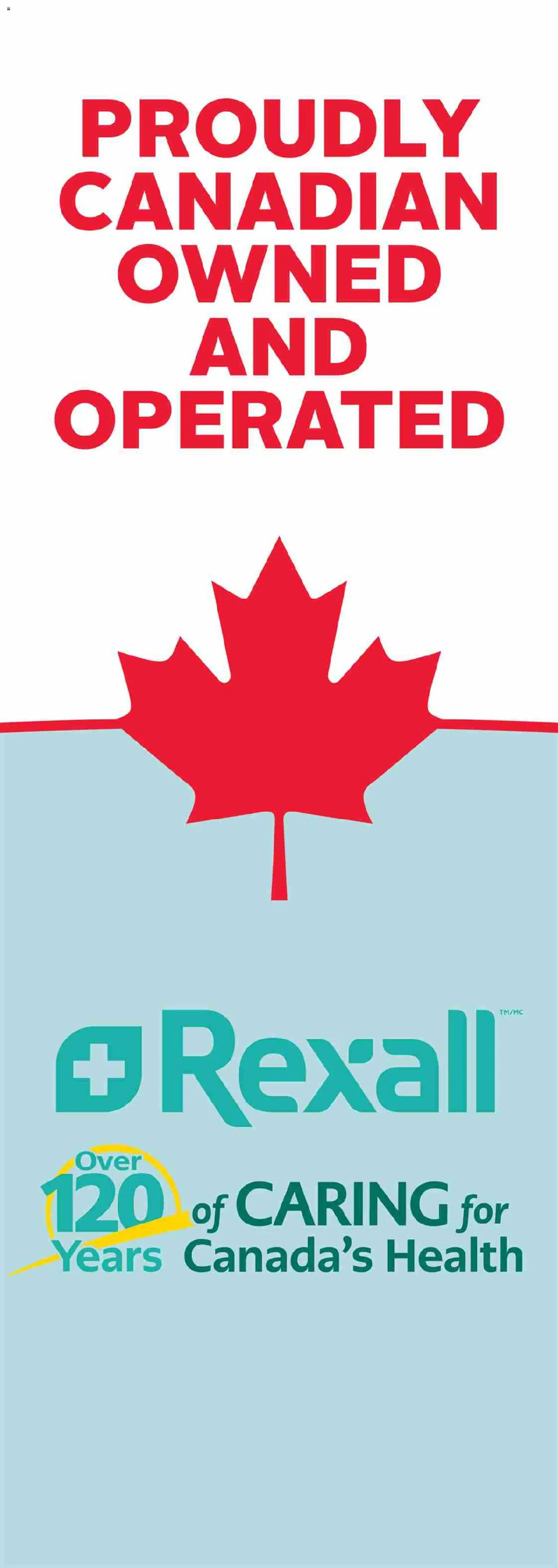 Rexall weekly flyer / circulaire - page 1- valid from Sep 18, 2026