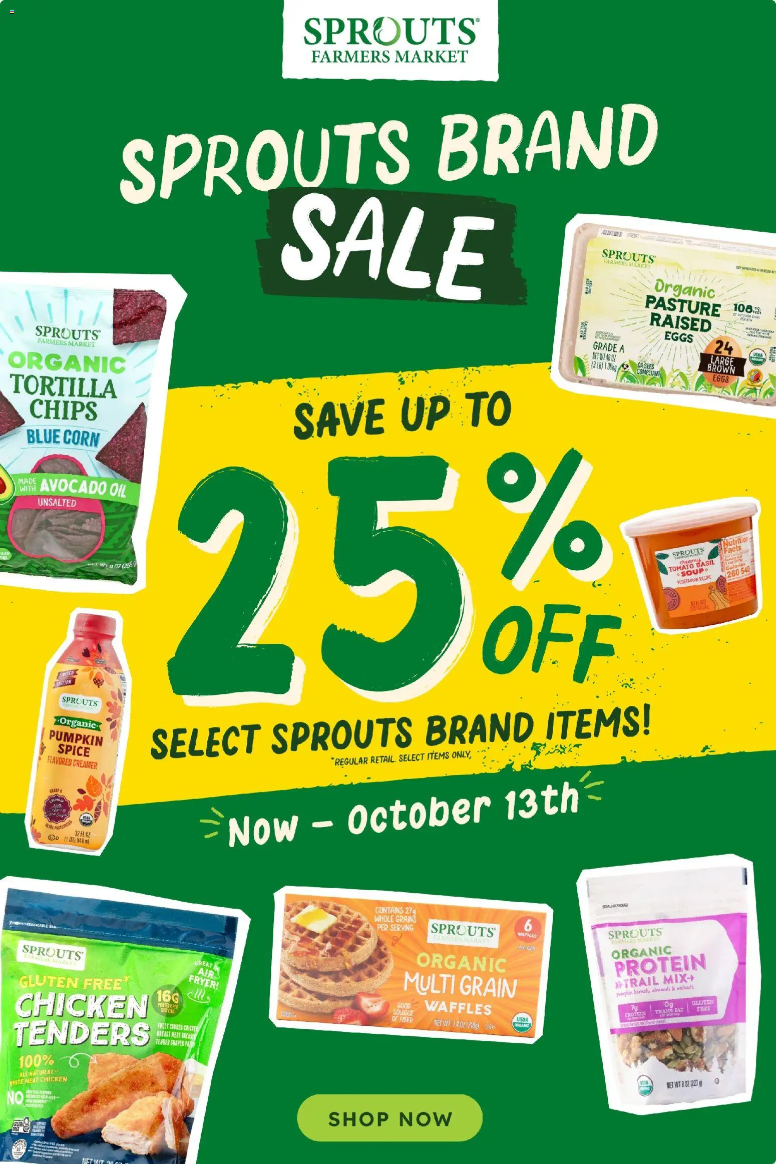 Sprouts Weekly Ad - page 1- valid from 10/07/2026