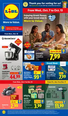 Preview Lidl Weekly Ad valid from 10/07/2026