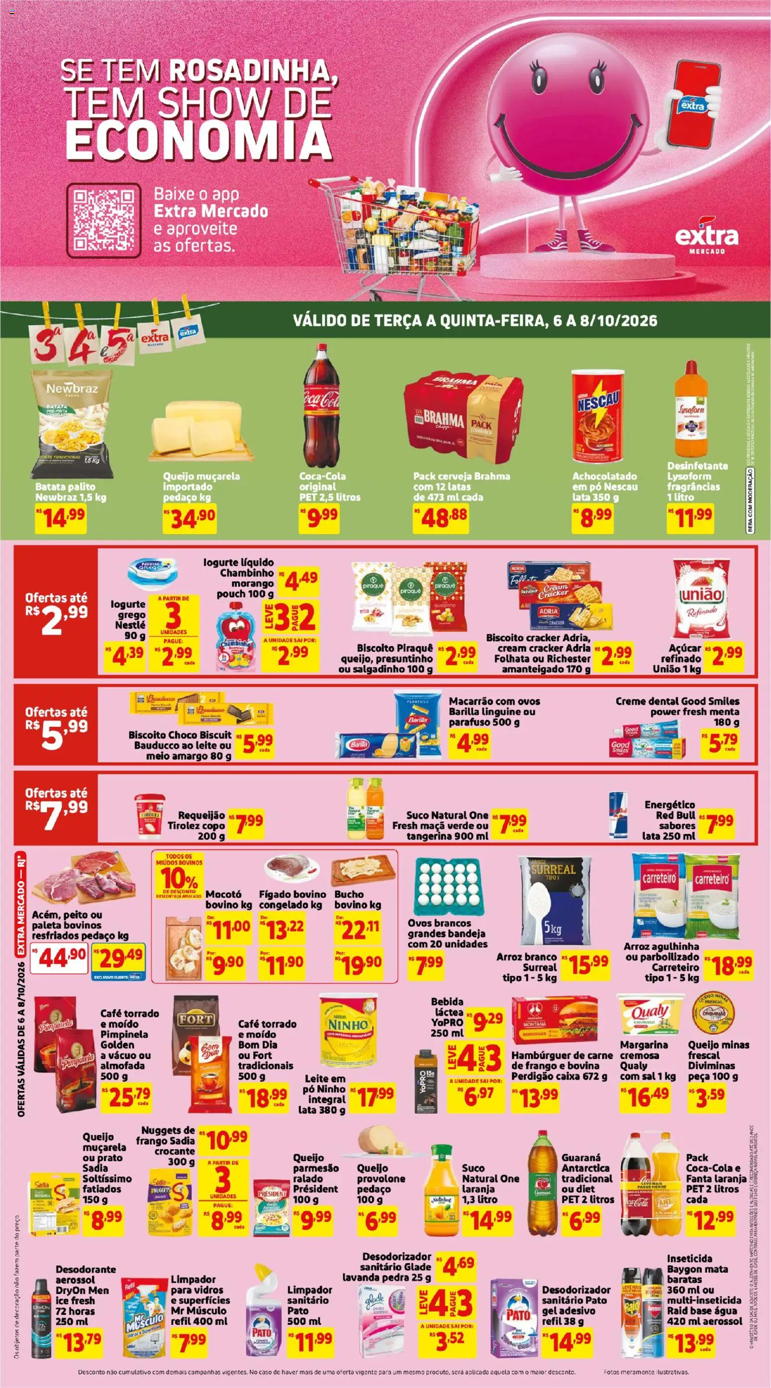 Extra ofertas de Mercado Semanal - página 1- válido a partir de 06/10/2026
