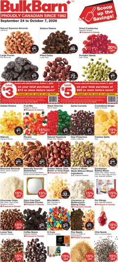 Preview Bulk Barn weekly flyer / circulaire valid from Sep 24, 2026